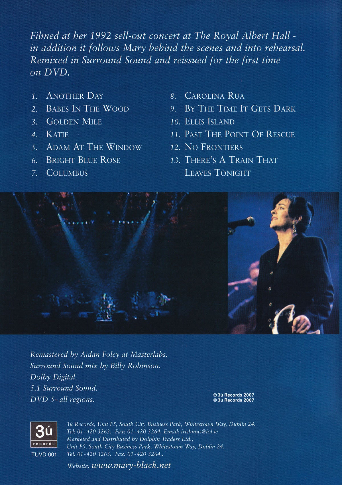 Mary Black Live at the Royal Albert Hall