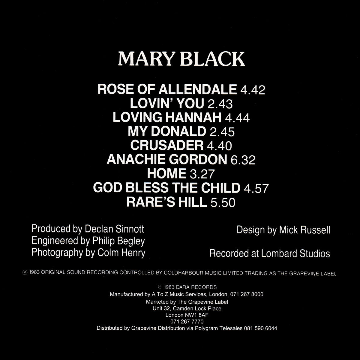 Mary Black